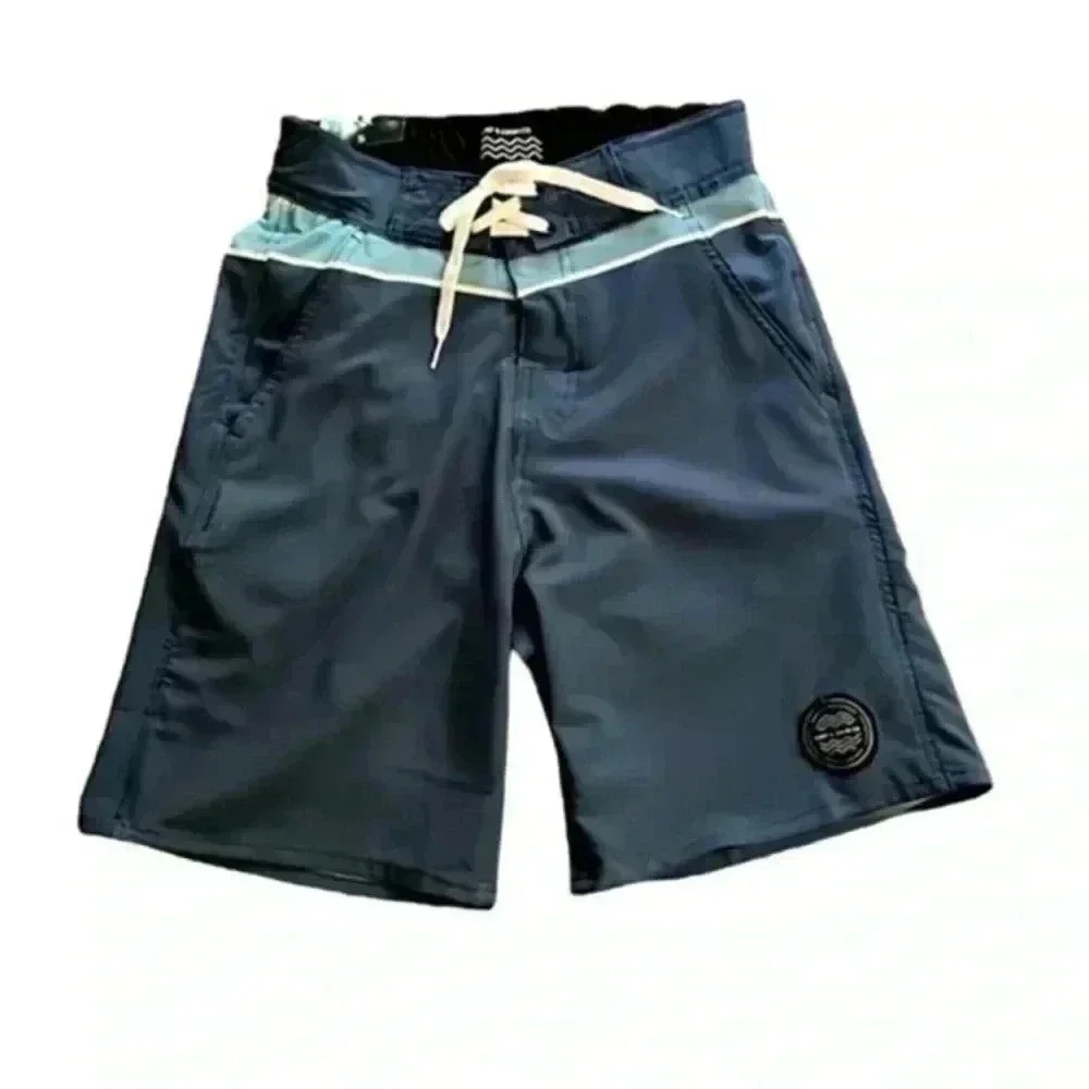 Surf and Swim Co. Board Shorts Blue Size Small NWT